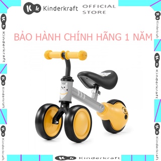 Xe chòi chân cho bé 3 bánh tự cân bằng CUTIE KINDERKRAFT màu vàng [ BẢO HÀNH 1 NĂM ]