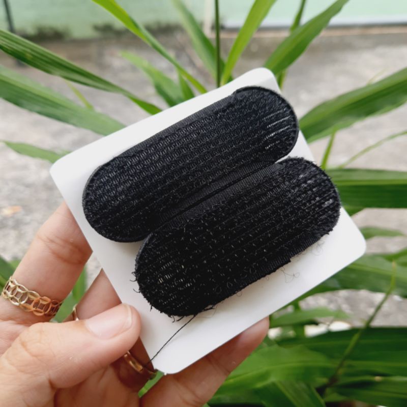 Bộ 2 kẹp độn phồng mái màu đen