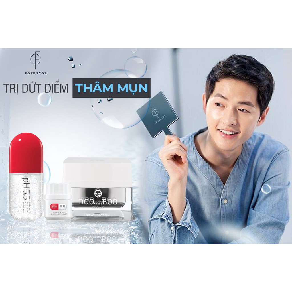 [MUA 1 TẶNG 1] Kem Dưỡng Trắng Da Đậu Hũ FORENCOS Doo to the Boo 50ml