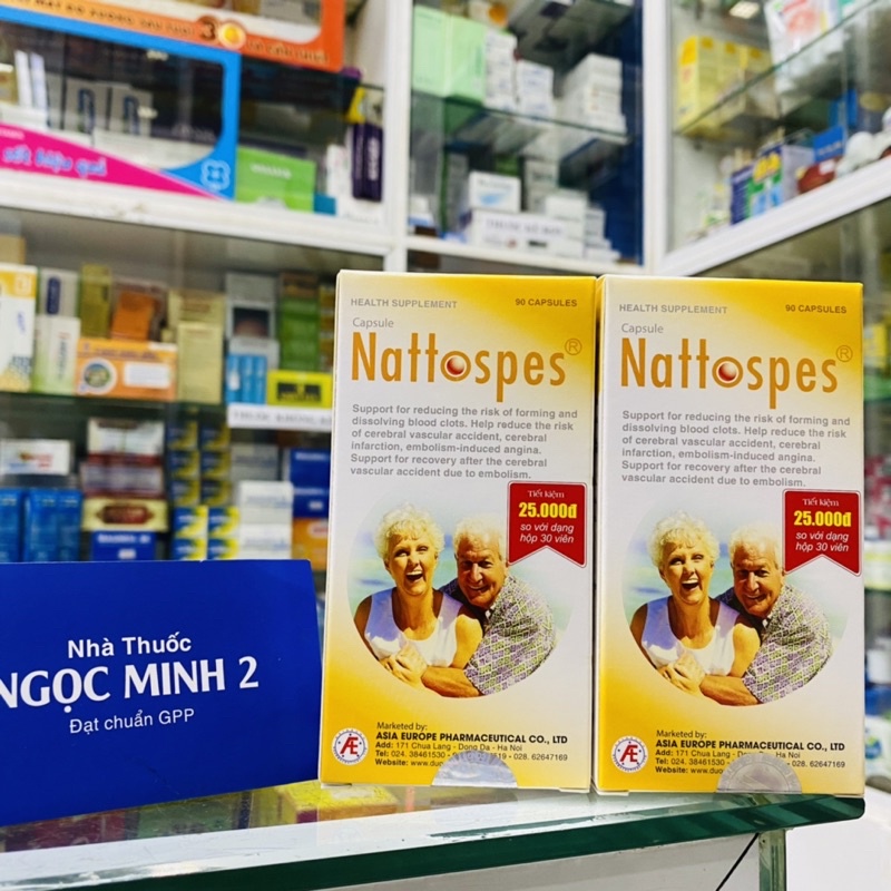 ✅ [Chính Hãng] Nattospes Thực phẩm bảo vệ sức khoẻ.