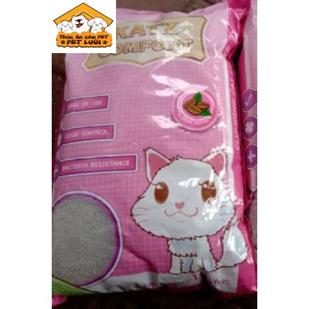 Cát Vệ sinh Katz Comfort- Cat Litter (Hương Táo + Hương Cà phê) 10L