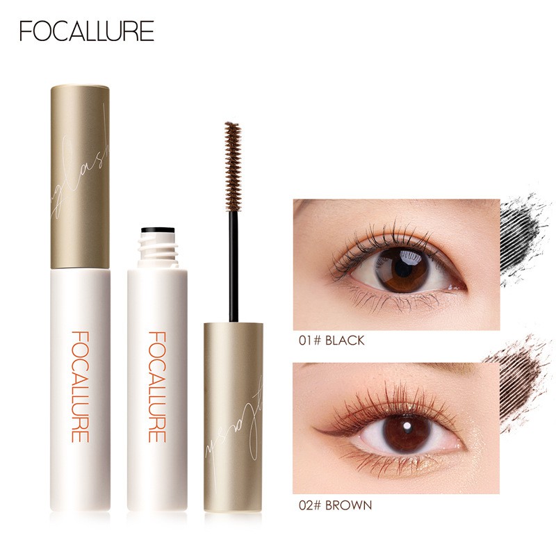 (Hàng Mới Về) Mascara FOCALLURE Chống Nước Chuốt Dài Và Cong Mi 3mm 6g trang điểm mắt mĩ phẩm nội địa trung | BigBuy360 - bigbuy360.vn