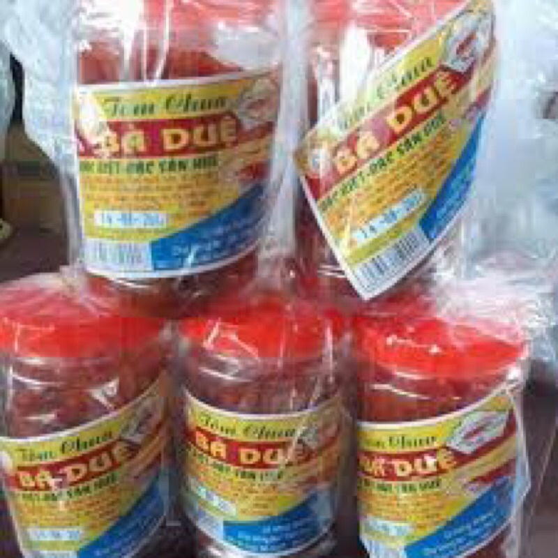 Tôm chua bà duệ, tôm chua huế hũ 400g