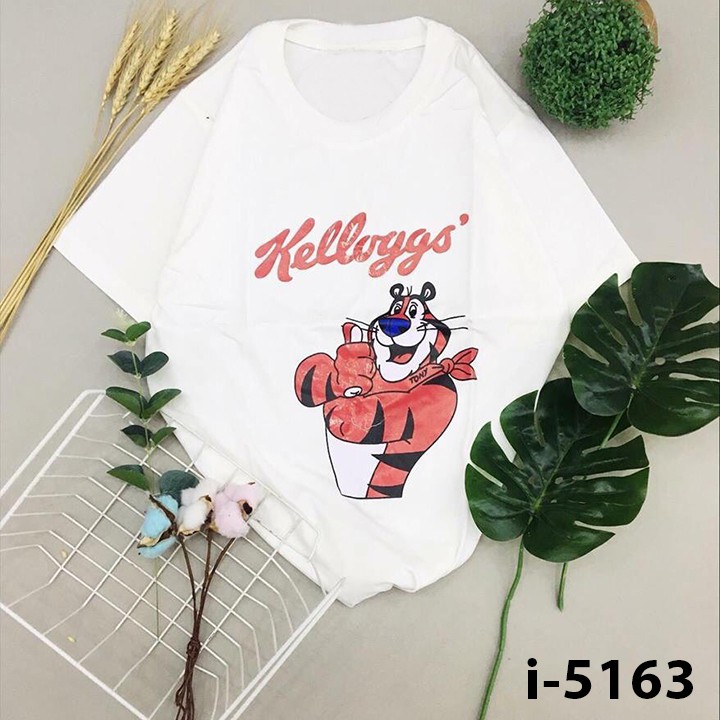 Áo thun unisex ♥️FREESHIP♥️in hình con hổ kelloggs