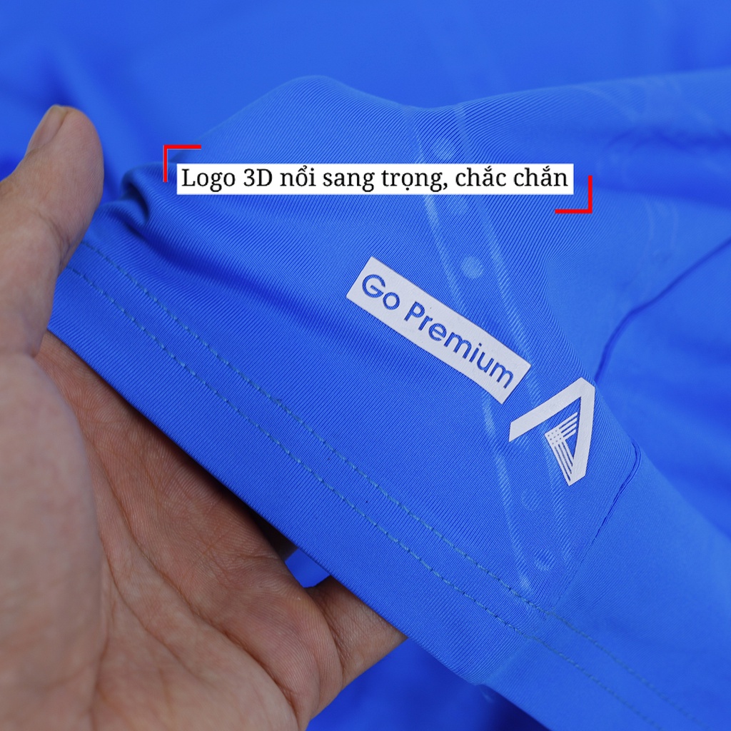 Áo thun ba lỗ nam thể thao dập vân Ajeka, cổ tròn form rộng sát nách thoãi mái