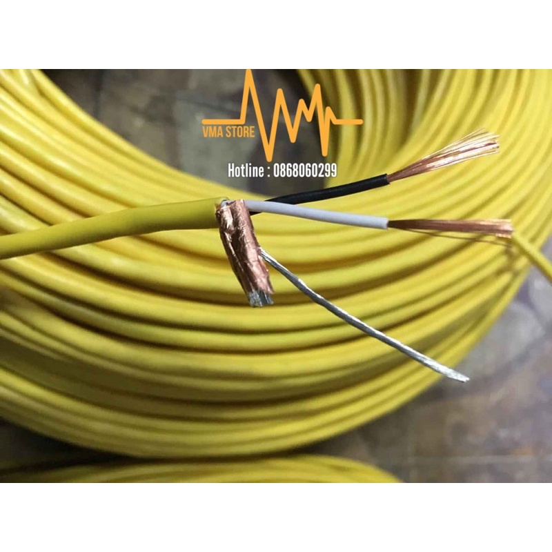 Dây tín hiệu sợi 4.0mm chống nhiễu tốt, sử dụng kết nối thiết bị âm thanh chuyên nghiệp || VMA STORE
