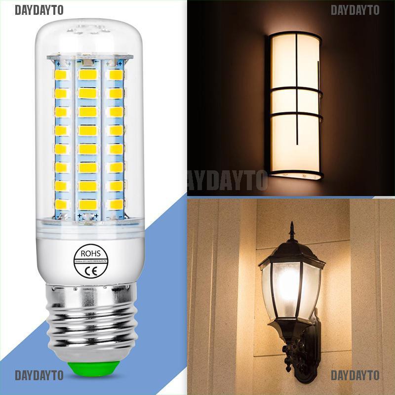 Bóng Đèn LED Bắp Ngô Ánh Sáng Trắng Ấm E27 E14 7W 9W 12W 15W 20W 25W 5730 SMD