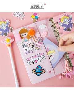 sổ còng Planner A6 bìa PU