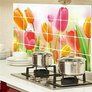 Combo 2 miếng Giấy dán bếp chịu nhiệt