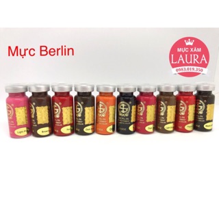 SALE! Mực phun xăm Berlin lên đậm đẹp