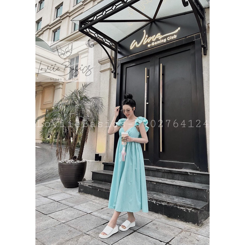 DÉP XUỒNG NỮ LOVIIE BASICS - GIÀY BÁNH MÌ ĐẾ XUỒNG - DÉP THỜI TRANG QUAI NGANG TRƠN D211013 D220560