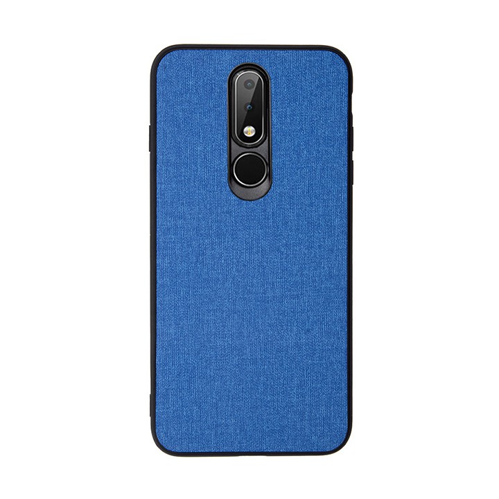 Ốp lưng Nokia X6 2018 lưng vải sang trọng