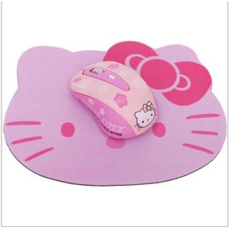 [GIÁ SỈ] Combo Bàn phím và chuột màu hồng cực đáng yêu - Bộ BÀN PHÍM CHUỘT HELLO KITTY