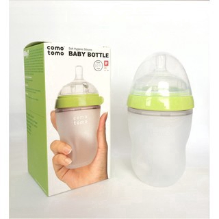Bình Sữa Em Bé Comotomo Bằng Silicone 150ml 250ml