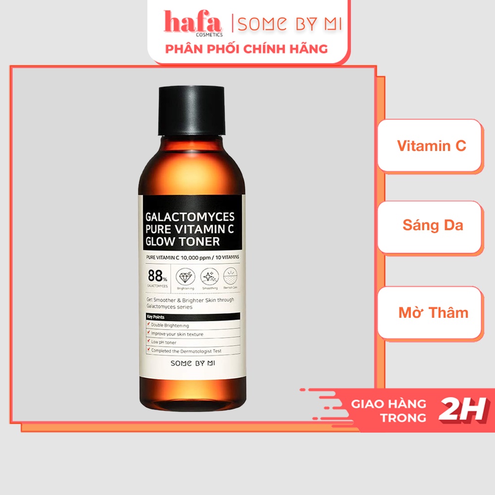 Nước Hoa Hồng Dưỡng Trắng, Chống Lão Hóa Some By Mi Galactomyces Pure Vitamin C Glow Toner 200ml