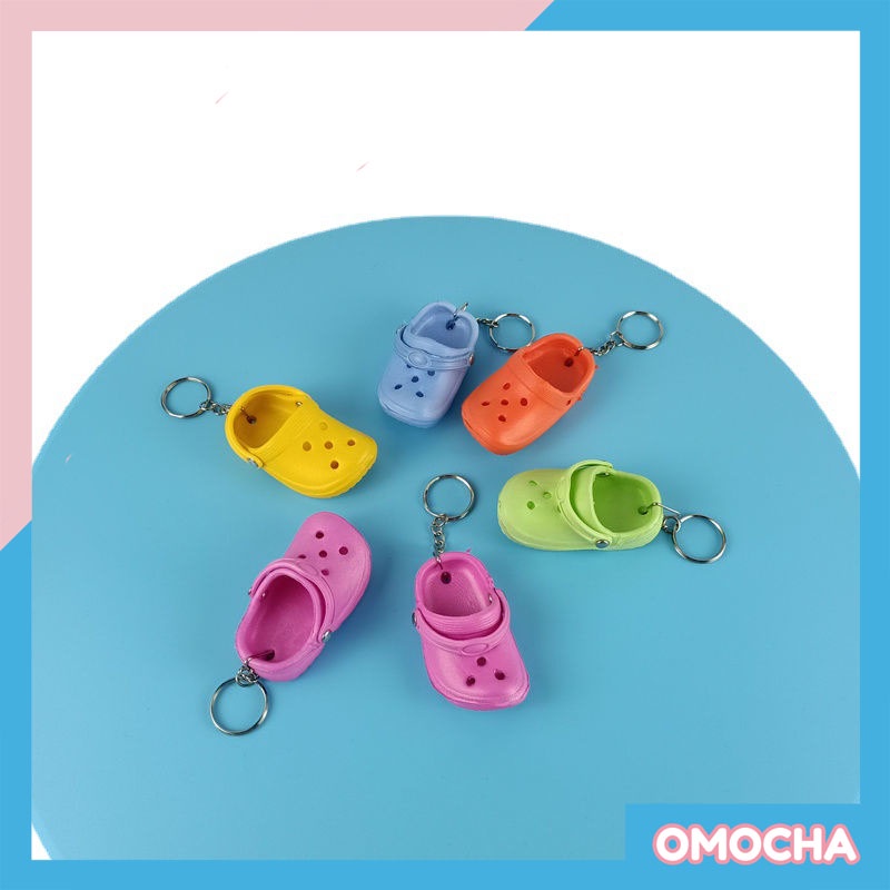 Móc Khoá Hình Dép Crocs Mini Độc Đáo Siêu Ngầu