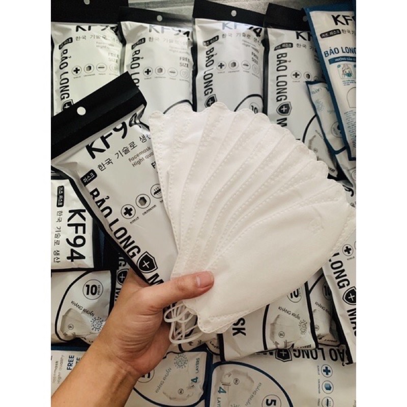 khẩu trang kf94 ( 4D mask) tiêu chuẩn hàn quốc