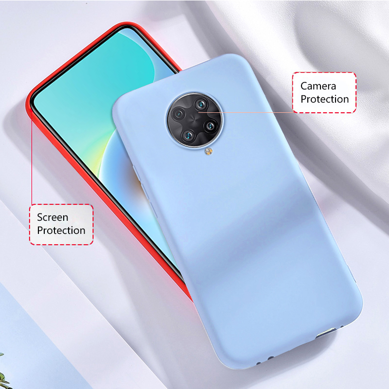 Ốp Điện Thoại Thời Trang Màu Trơn Cho Xiaomi Redmi K30 5g K30 Pro Ultra Redmi Note 8 Pro | BigBuy360 - bigbuy360.vn