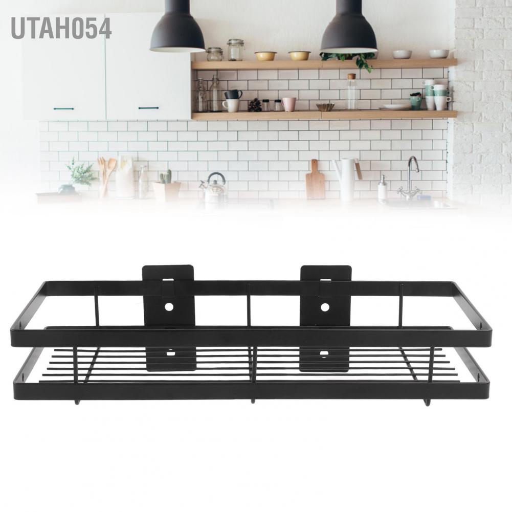 Kệ Sắt Gắn Tường Đựng Lọ Gia Vị Tiện Dụng Cho Nhà Bếp