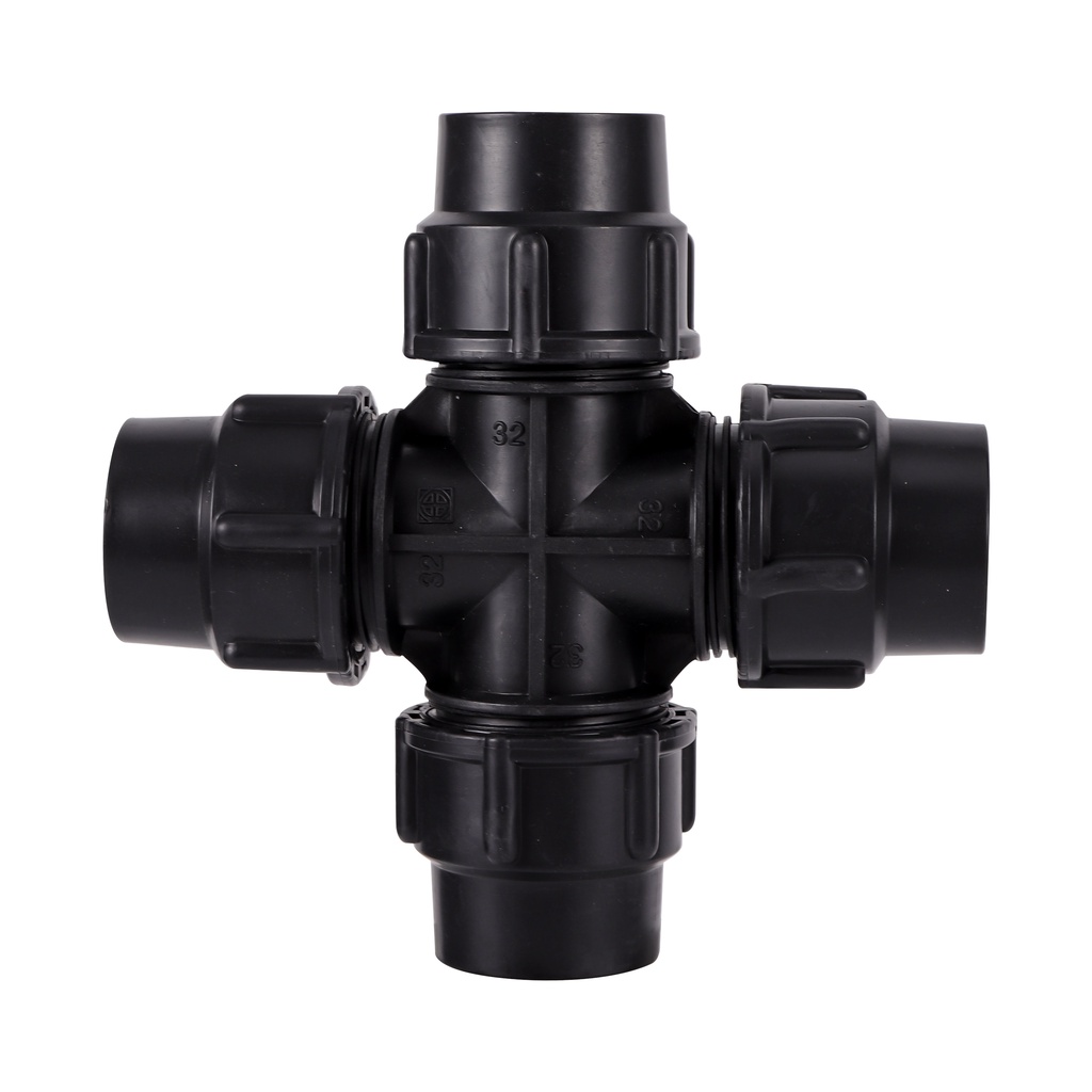 Đầu nối đường kính trong 32mm bằng nhựa PE cho ống nước tưới cây