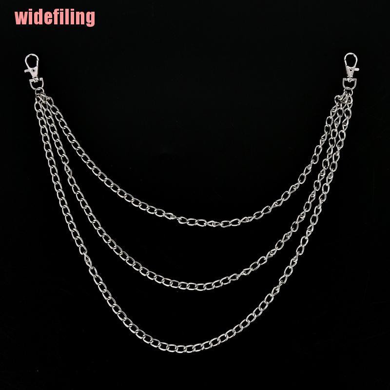 Dây Chuyền Mắt Xích 3 Lớp Phong Cách Hiphop Độc Đáo