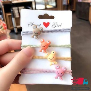 Dây buộc tóc hình chú ếch đáng yêu