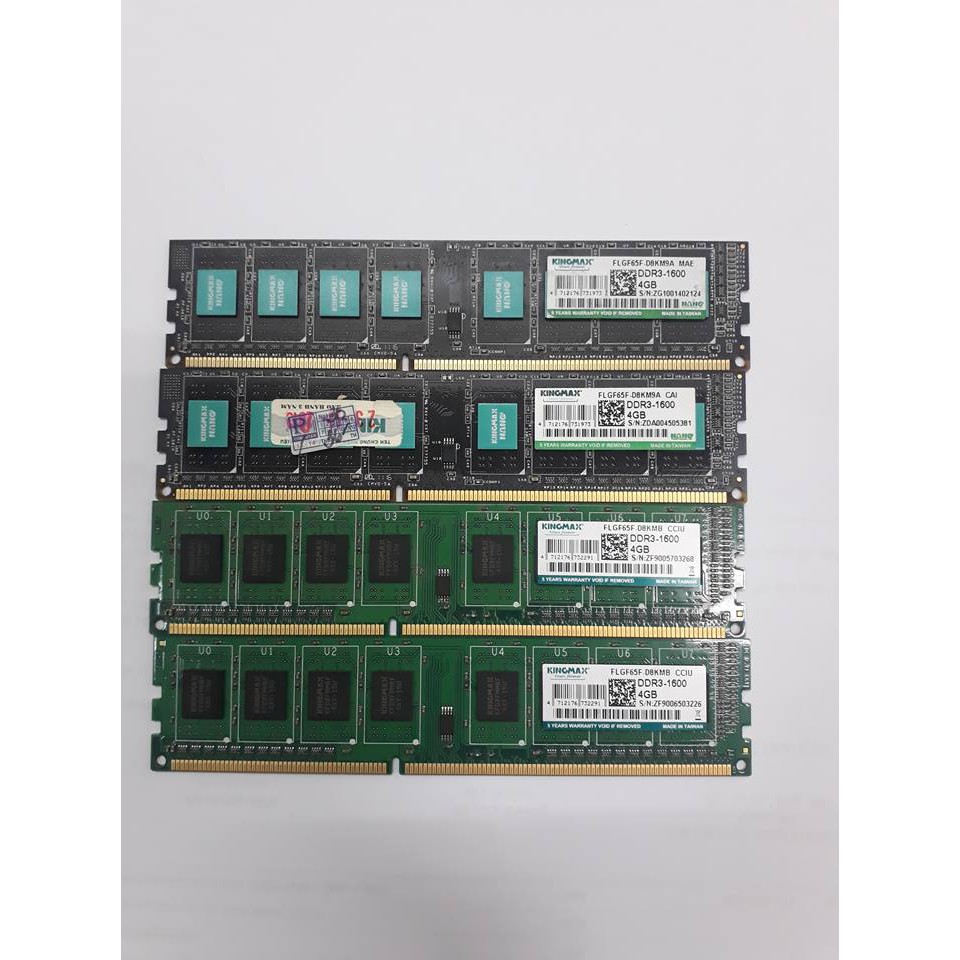 Ram DDR3 4G buss 1600 Kingmax