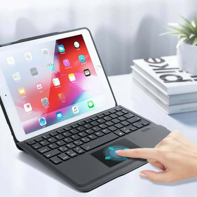 Bao da bàn phím Dux Duicx cho iPad Gen 7, Gen 8 10.2inch  Air 3, Pro 10.5 inch Chính hãng cảm ứng Touchpad