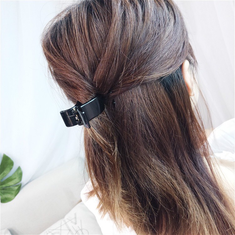 Kẹp tóc càng cua 3 răng trơn tuyển trọn loại 1 dành cho nữ DAHABOO KT07