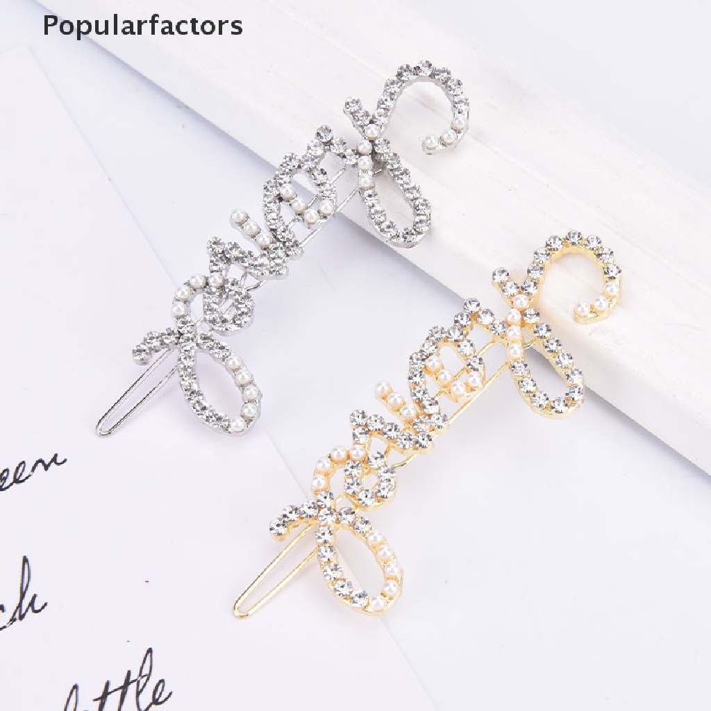 Kẹp tóc đính hạt ngọc trai nhân tạo thời trang cho nữ