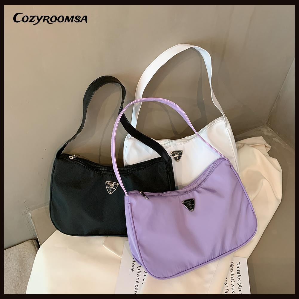 Túi Xách Bằng Sợi Nylon Thiết Kế Đơn Giản Dành Cho Nữ | BigBuy360 - bigbuy360.vn