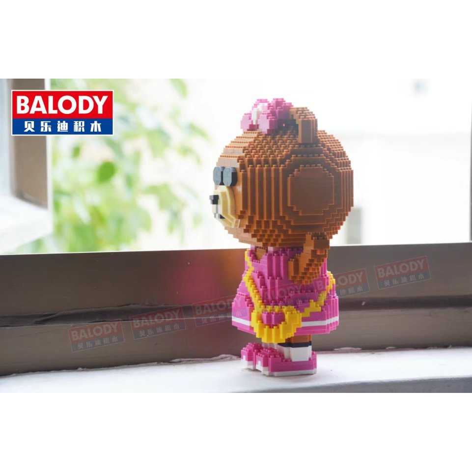 BILEGOX Lego nano BALODY16046 1490miếng ghép NLG0030-46