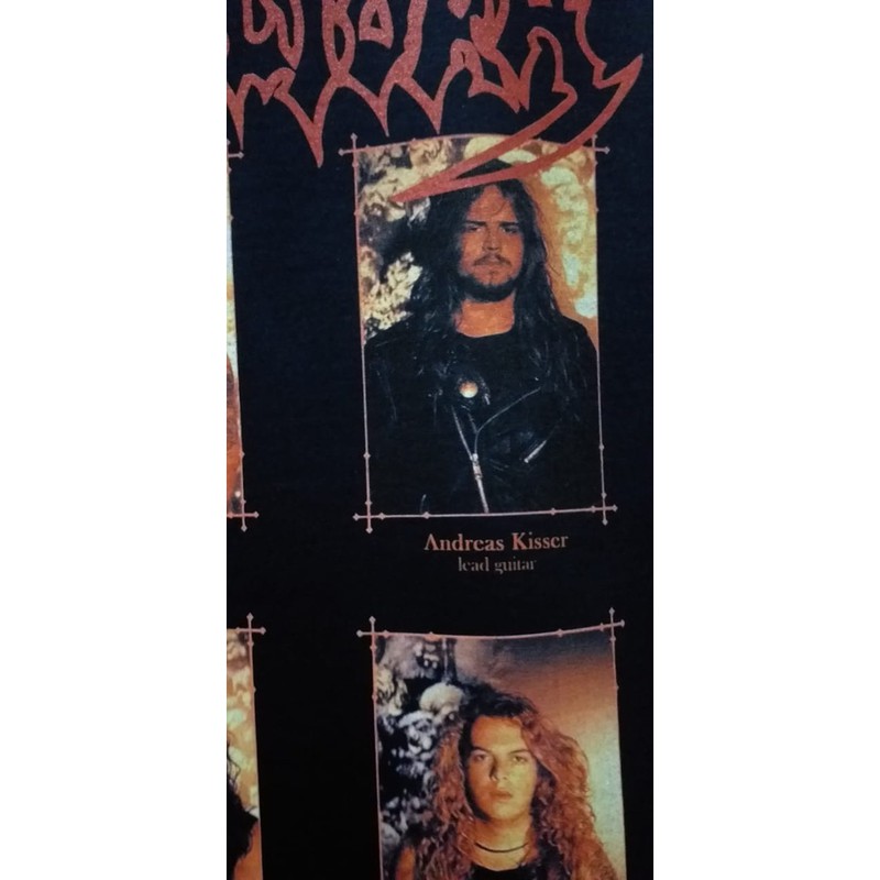 Áo Thun Đen In Hình Nhóm Nhạc Arise Metal Sepultura Band 2 Faces Cá Tính