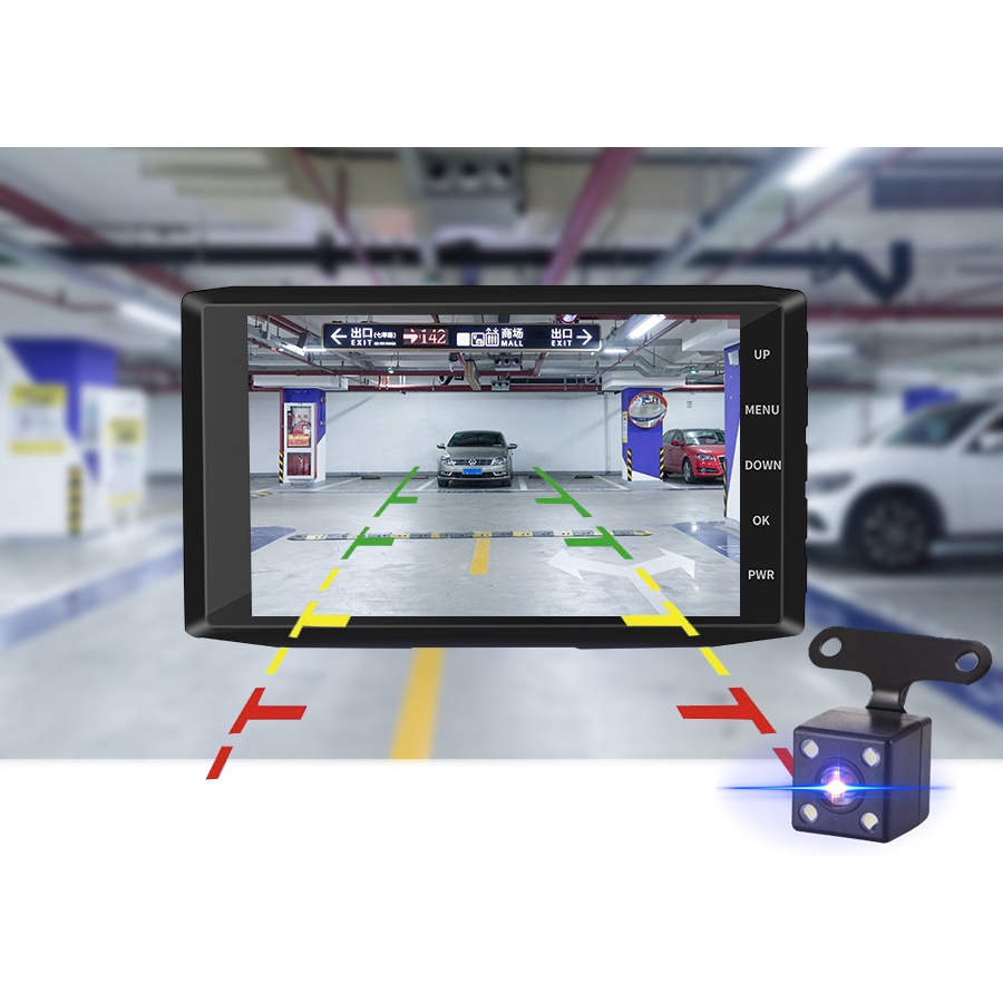 Camera hành trình xe hơi DVR 1080P HD 4.0 Inch 3 hỗ trợ quay đêm
 | BigBuy360 - bigbuy360.vn