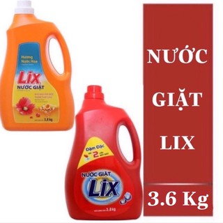 Nước Giặt Lix 3.8kg Đậm Đặc / Nước Hoa