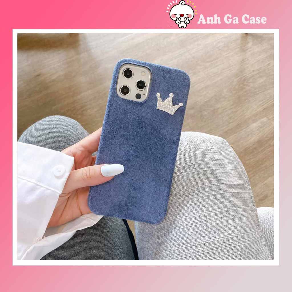 Ốp lưng iphone DẠ XANH TÁI ICON VƯƠNG MIỆNG 7plus/8/8plus/x/xs/xs max/11/11 pro/11 promax,Anh Ga Case