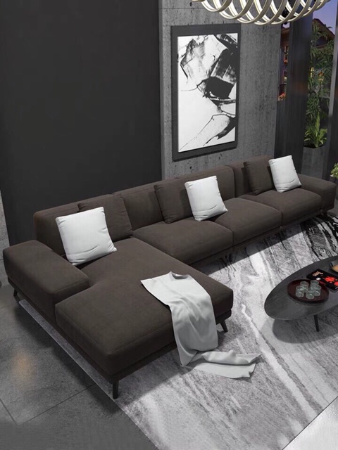 Sofa góc L siêu sang phòng khách cao cấp