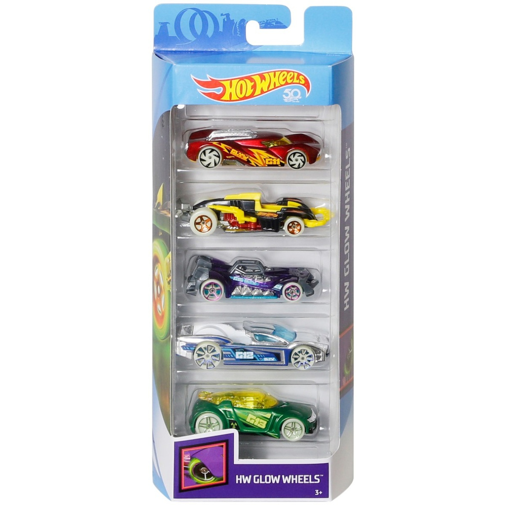 Bộ 5 siêu xe Hot Wheels 1806H - Giao hàng ngẫu nhiên