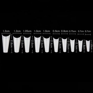 Móng Nối Form Thang, Form Móng Chuẩn  - 1 Hộp 500pcs