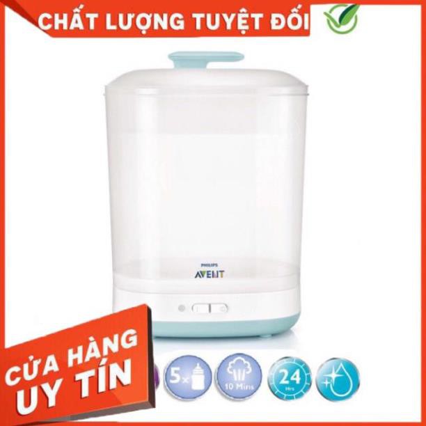 [XẢ] Máy tiệt trùng bình sữa Philips avent 2 trong 1.