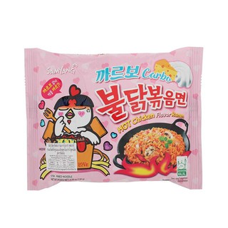 Mỳ khô gà cay phô mai kem Carbonara 130g (Hàn Quốc)