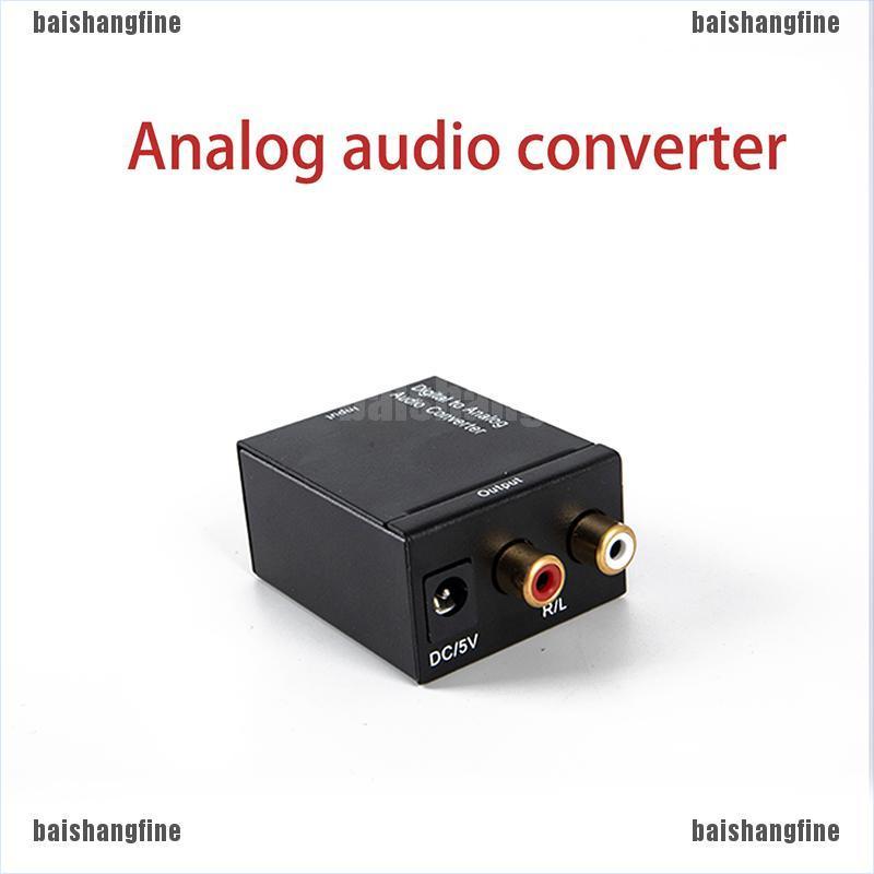Bfvn Digital to Analog Audio Converter Fiber Toslink Coaxial Signal Audio Decoder Bfnn