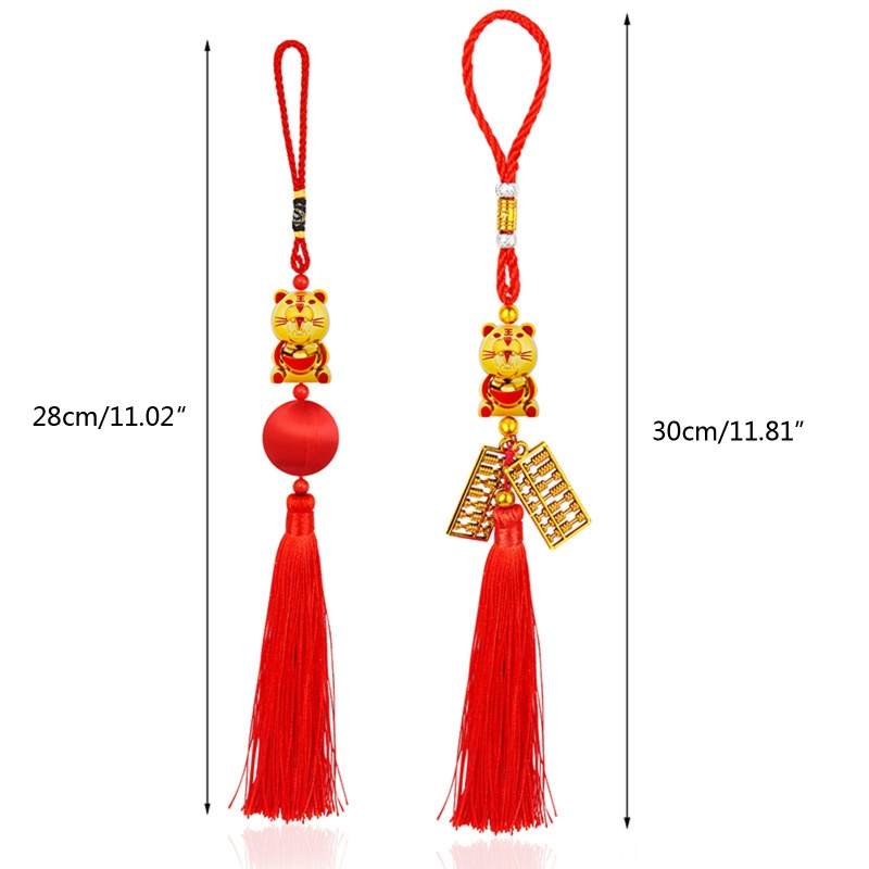 Móc Khóa Hình Hổ Hoạt Hình Sáng Tạo