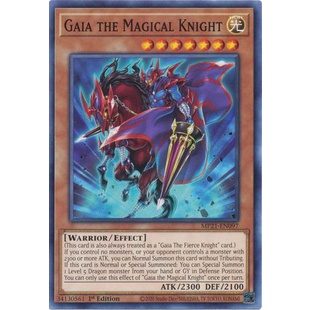 Thẻ bài Yugioh - TCG - Gaia the Magical Knight / MP21-EN097'