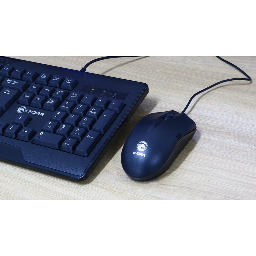 Chuột Máy Tính EM601 Edra Dành Cho Văn Phòng, PC, Dàn Games Có Dây Bảo hành 12 tháng