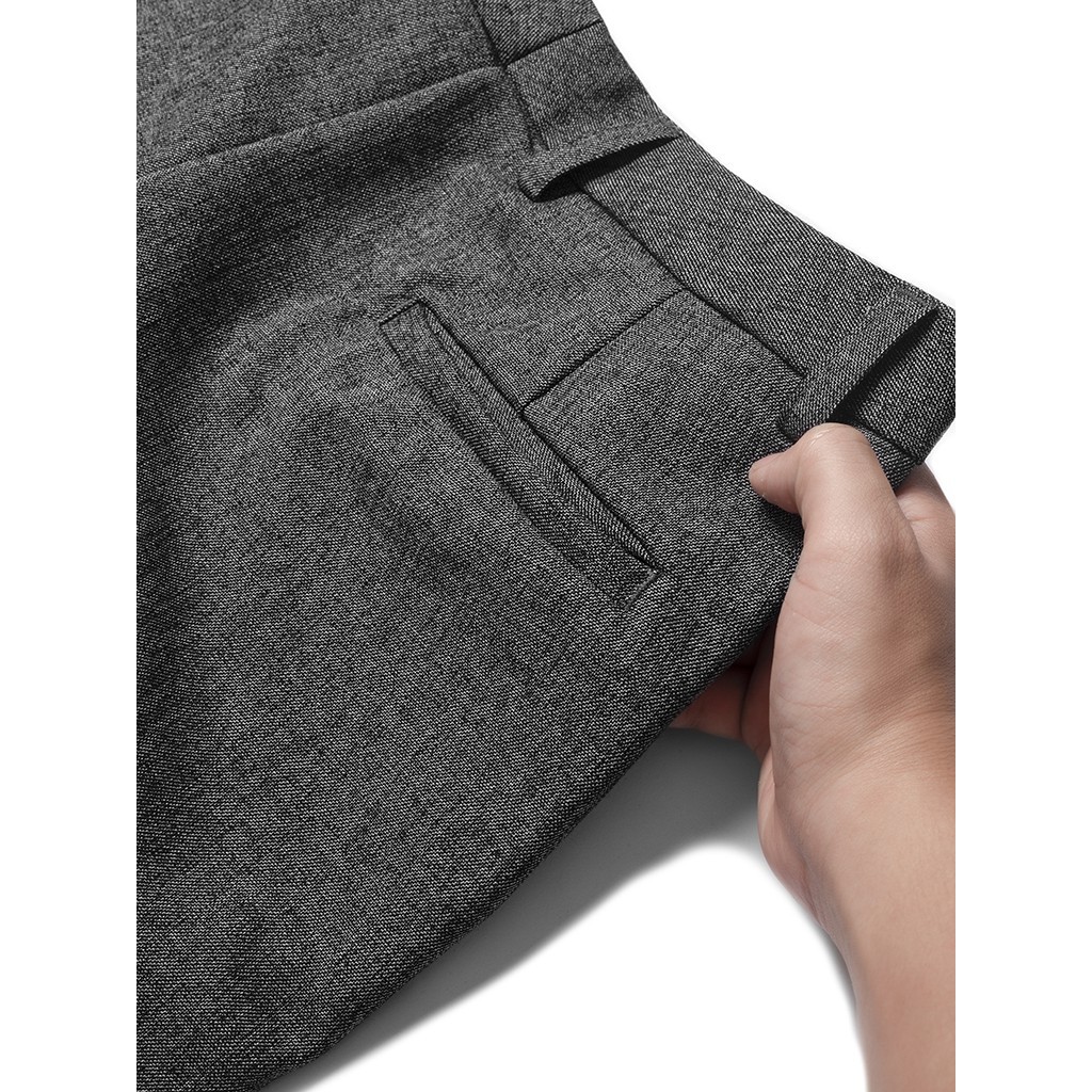 Quần tây nam Double'D chất cotton màu đen xám QTNXĐ00 | BigBuy360 - bigbuy360.vn