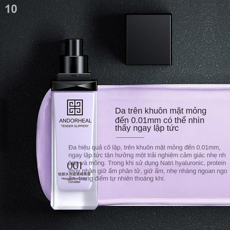 [39.9 lấy 3 chai] kem lót cách ly trang điểm che khuyết làm trắng dưỡng ẩm kiềm dầu chống thấm nước học sinhB