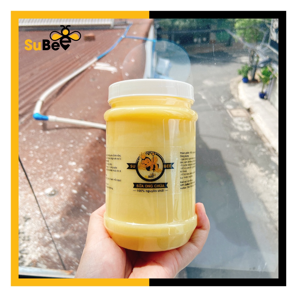 Sữa Ong Chúa Tươi Nguyên Chất SUBEE ( 1kg ) - Tặng Kèm Cọ Muỗng