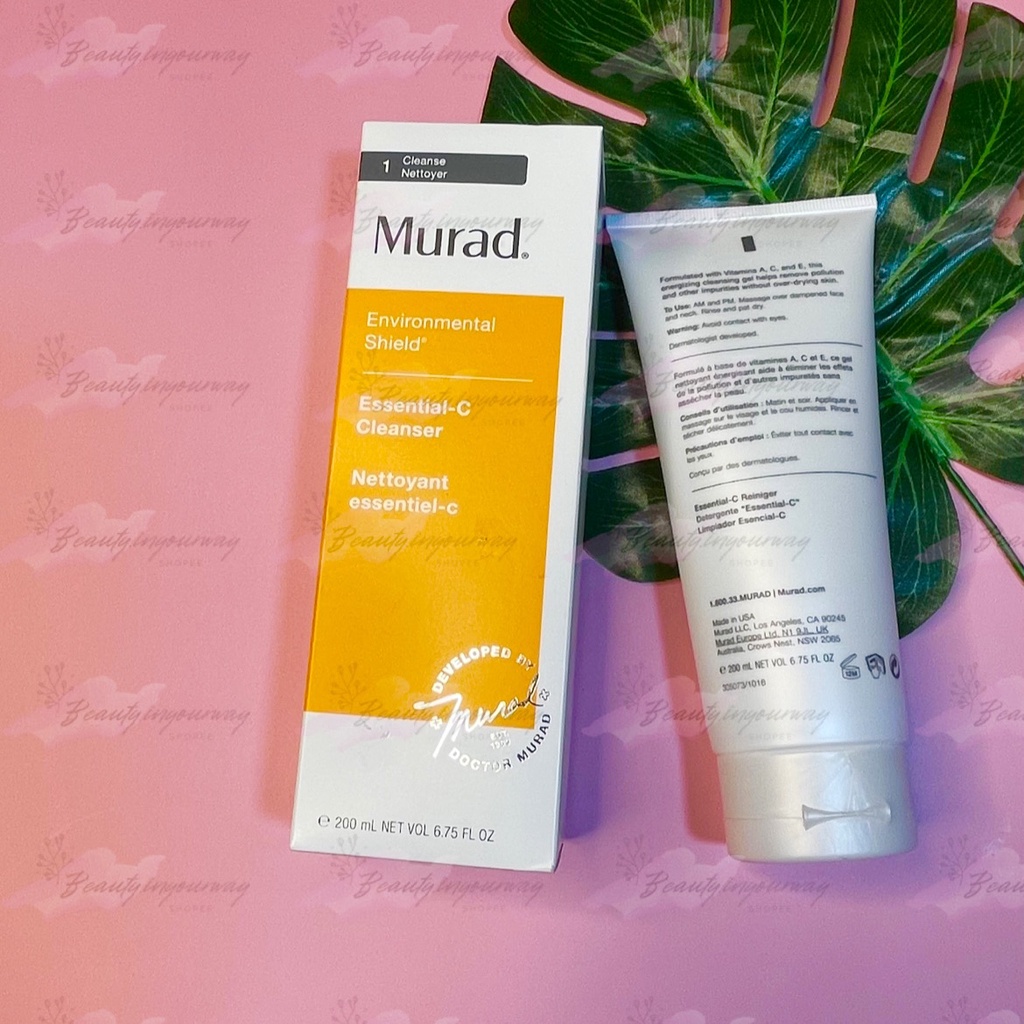 Sữa Rửa Mặt Vitamin C Giúp Làm Sáng, Làm Khỏe Và Phục Hồi Độ Ẩm Murad Essential-C Cleanser