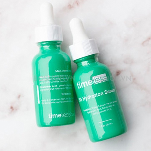 Tinh Chất Cấp Nước, Phục Hồi Da Timeless Vitamin B5 Hyaluronic Acid 30ml